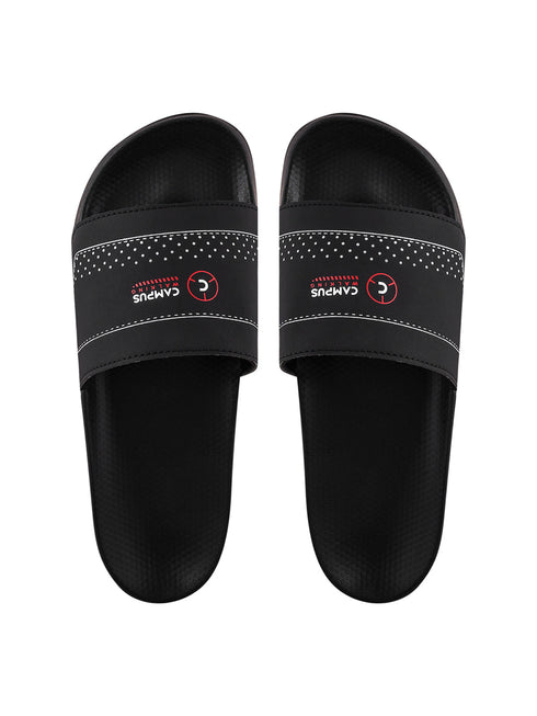 SL-436 Black Men's Slides